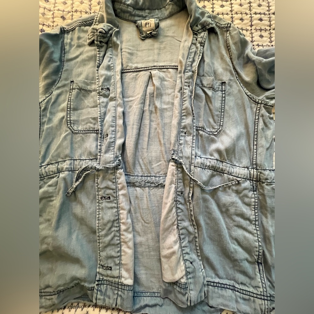 Gap Chambray Jacket - image 3